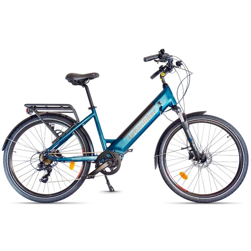 Urbanes Elektrofahrrad mit Zentralmotor