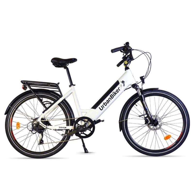 Städtische Elektrofahrrad-Stadt